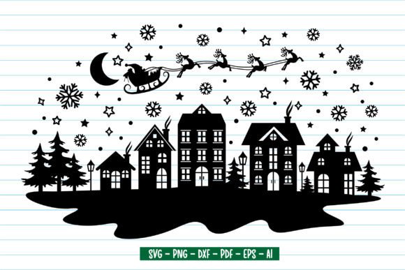 Download Christmas Svg, Christmas Scene Svg - Christmas scene svg Collection