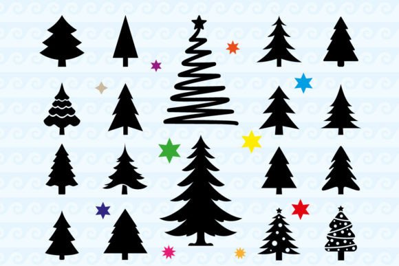 Download Christmas Tree SVG Bundle Silhouette - Christmas tree svg bundle Collection